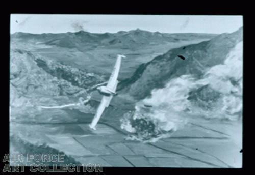 AN F-80 ON A TACTICAL MISSION